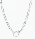 Gorjana Parker Necklace Silver