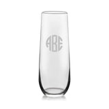Glass Stemless Champagne Flute - SET OF 2