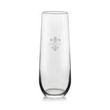 Glass Stemless Champagne Flute - SET OF 2