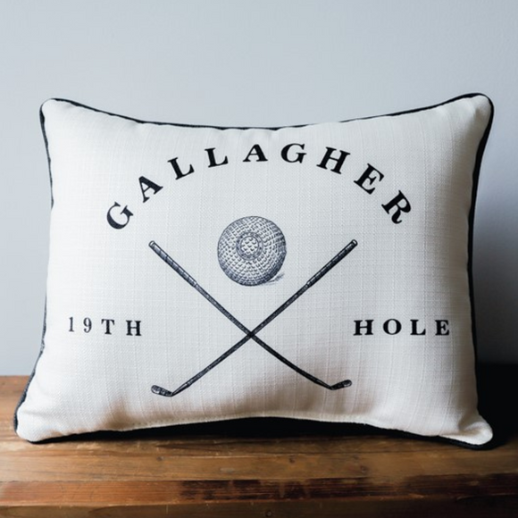 19th Hole Pillow