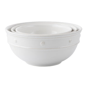 Juliska Berry & Thread Nesting 3 pc Serving Bowl Set